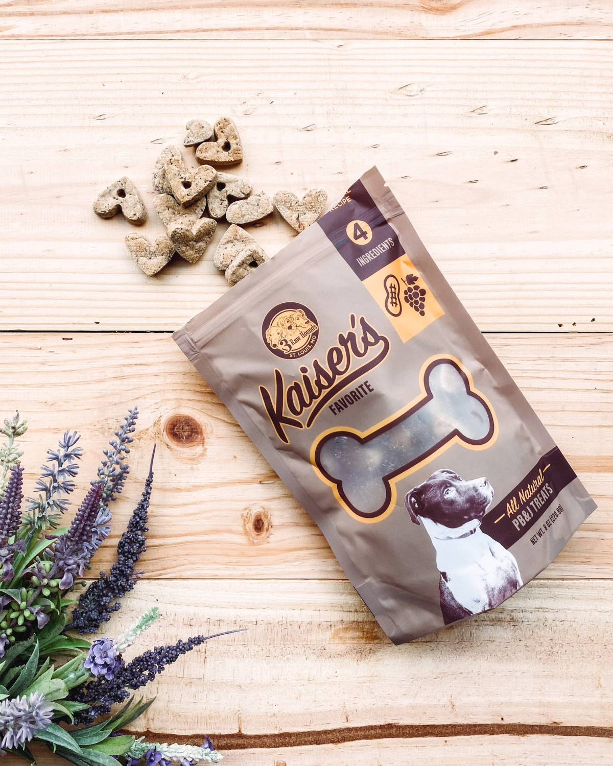 3 Raw hounds Kaiser's Favorites Dog Treats Dog Treats