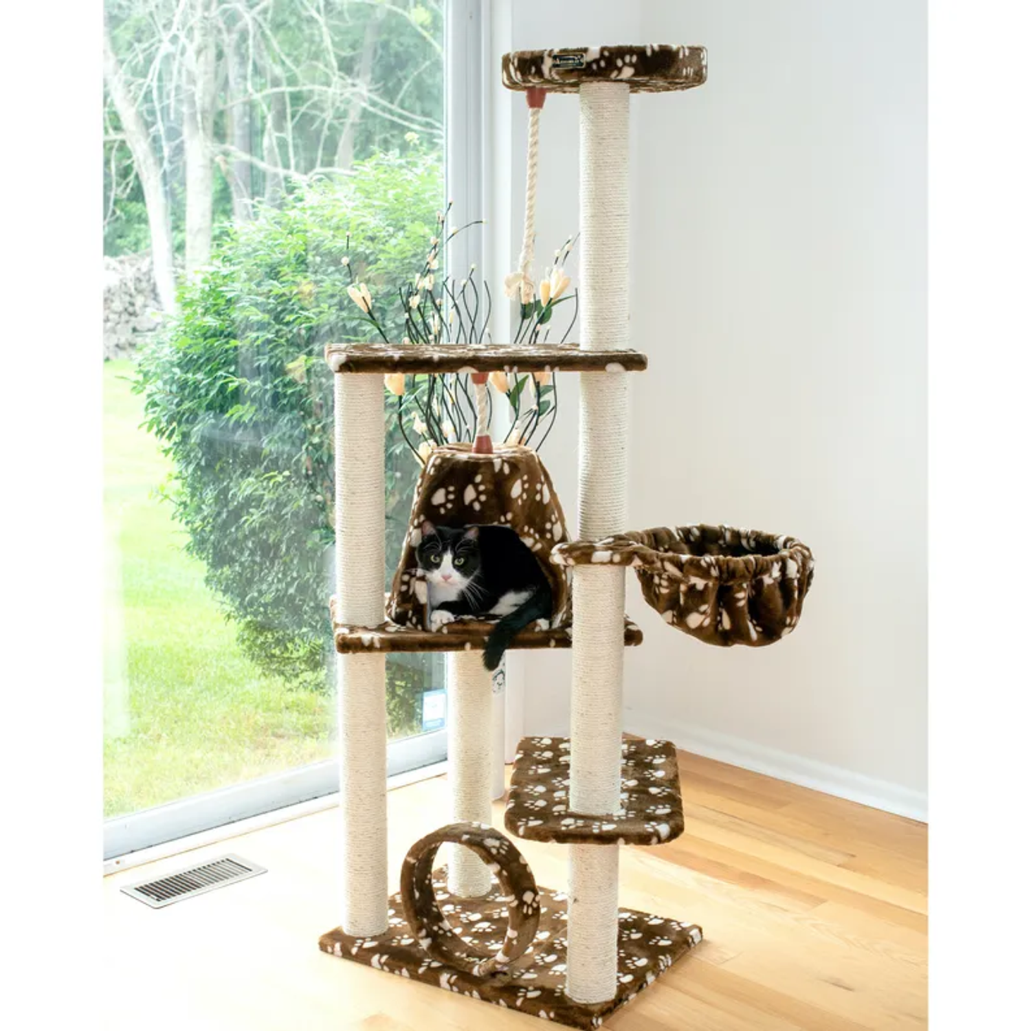 AeroMark International Inc Armarkat Cat Tree Hammock Bed for Cats and Kittens