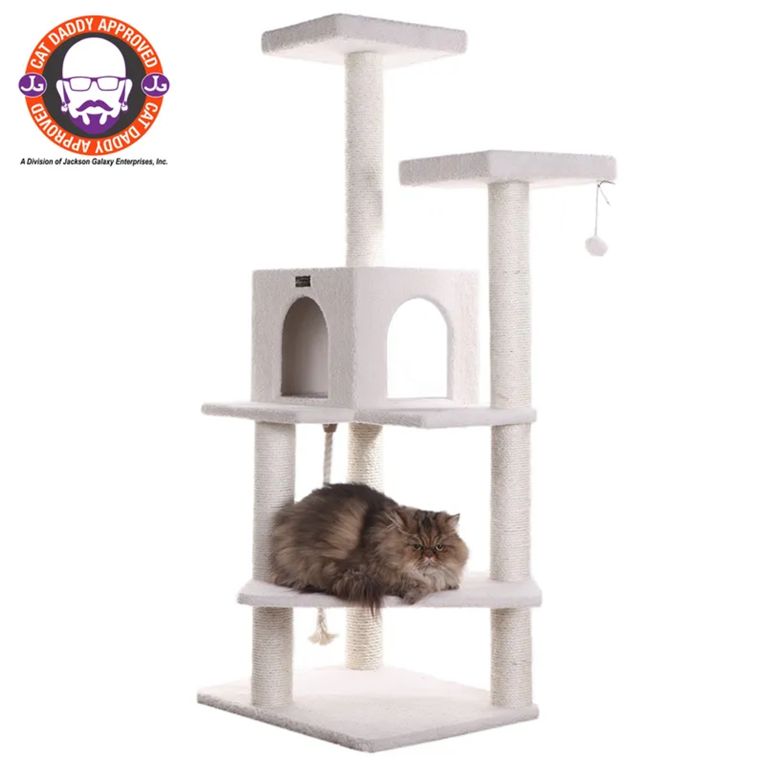 AeroMark International Inc Armarkat Ivory 57" High Cat tree