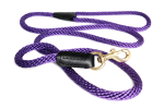 Alvalley LLC Rope and Leather Snap Lead (6ft x 3/4 in) Dog Leashes