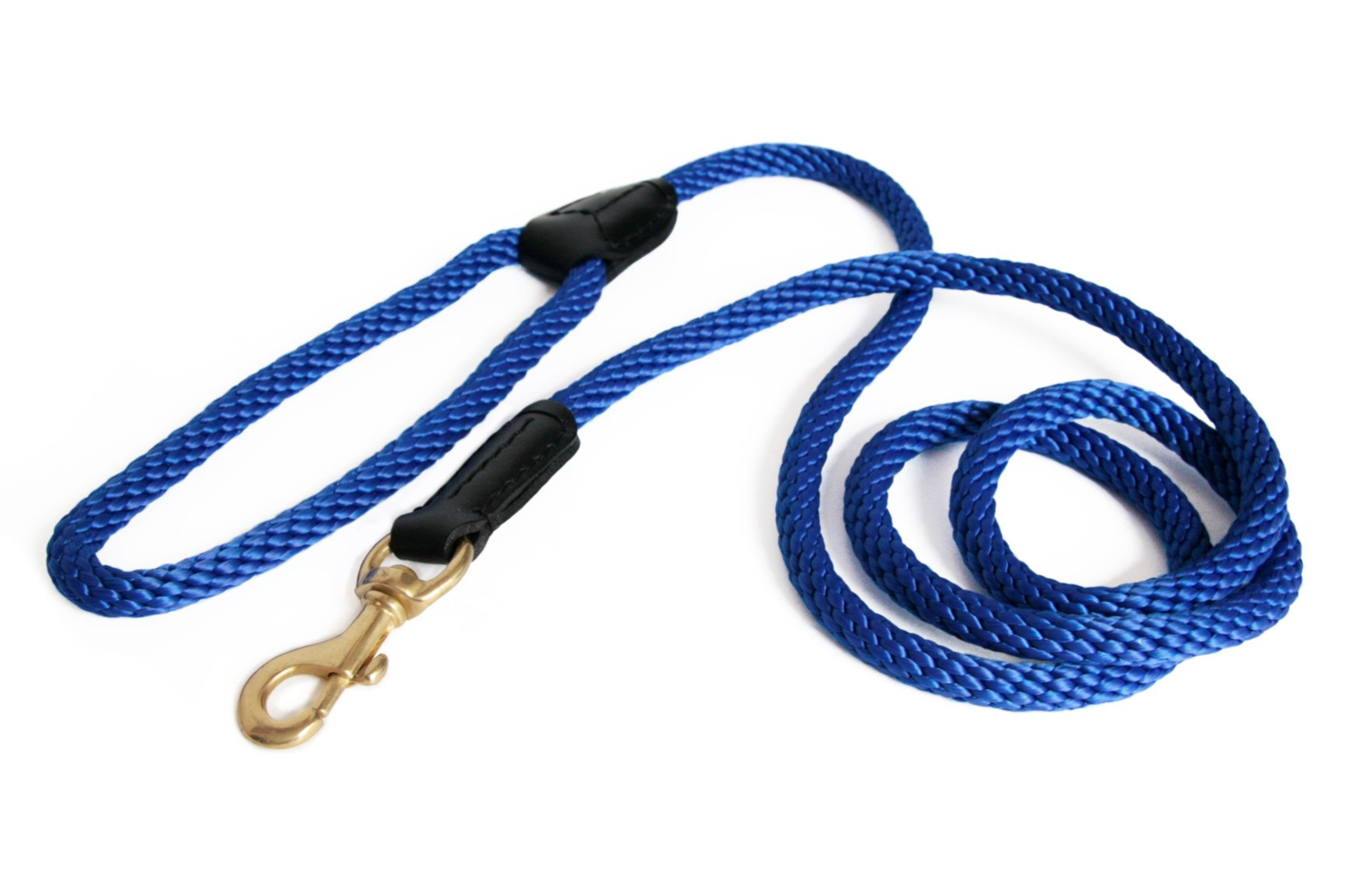 Alvalley LLC Rope and Leather Snap Lead (6ft x 3/4 in) Dog Leashes