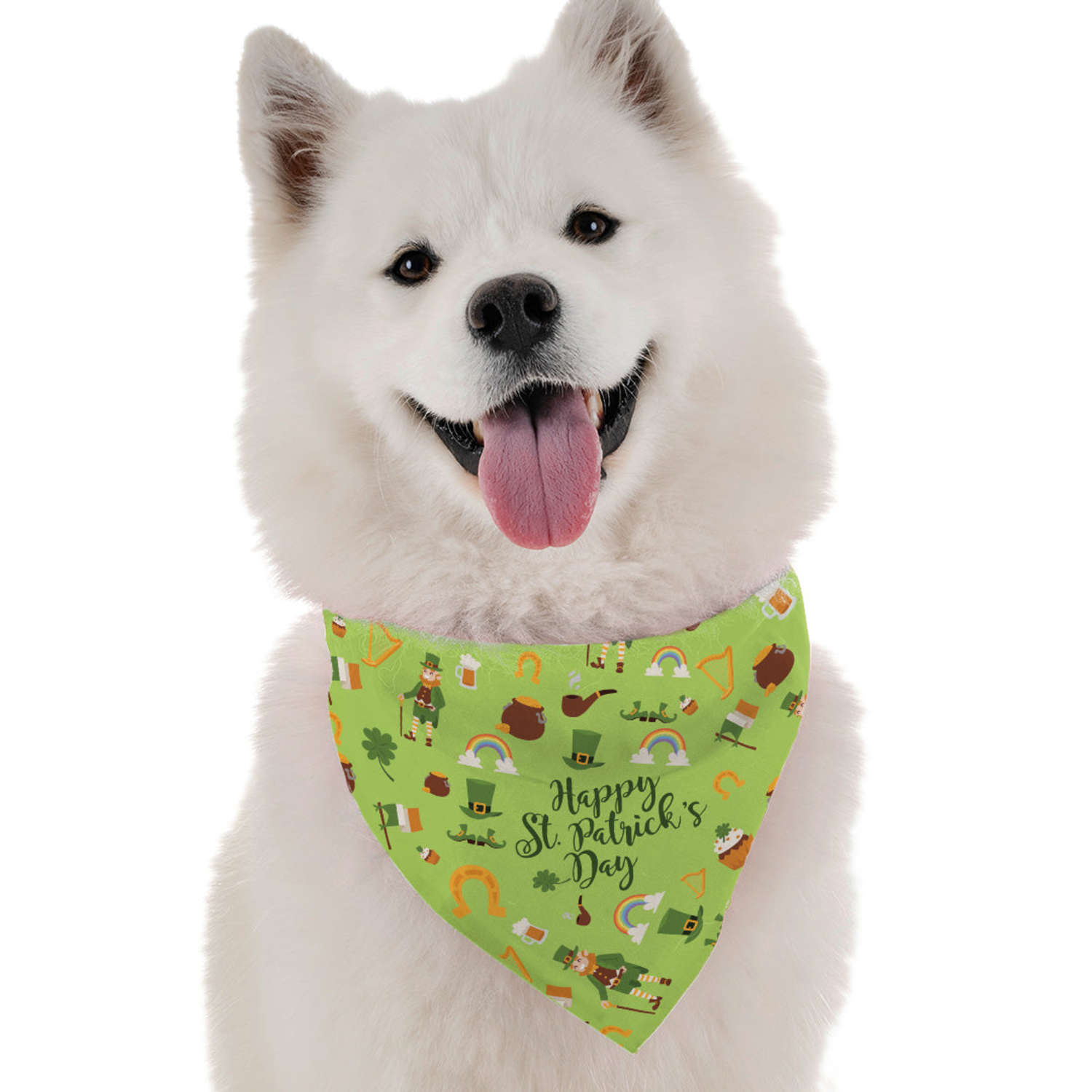 Bandoggies Happy St. Patrick's Day Dog Bandanas