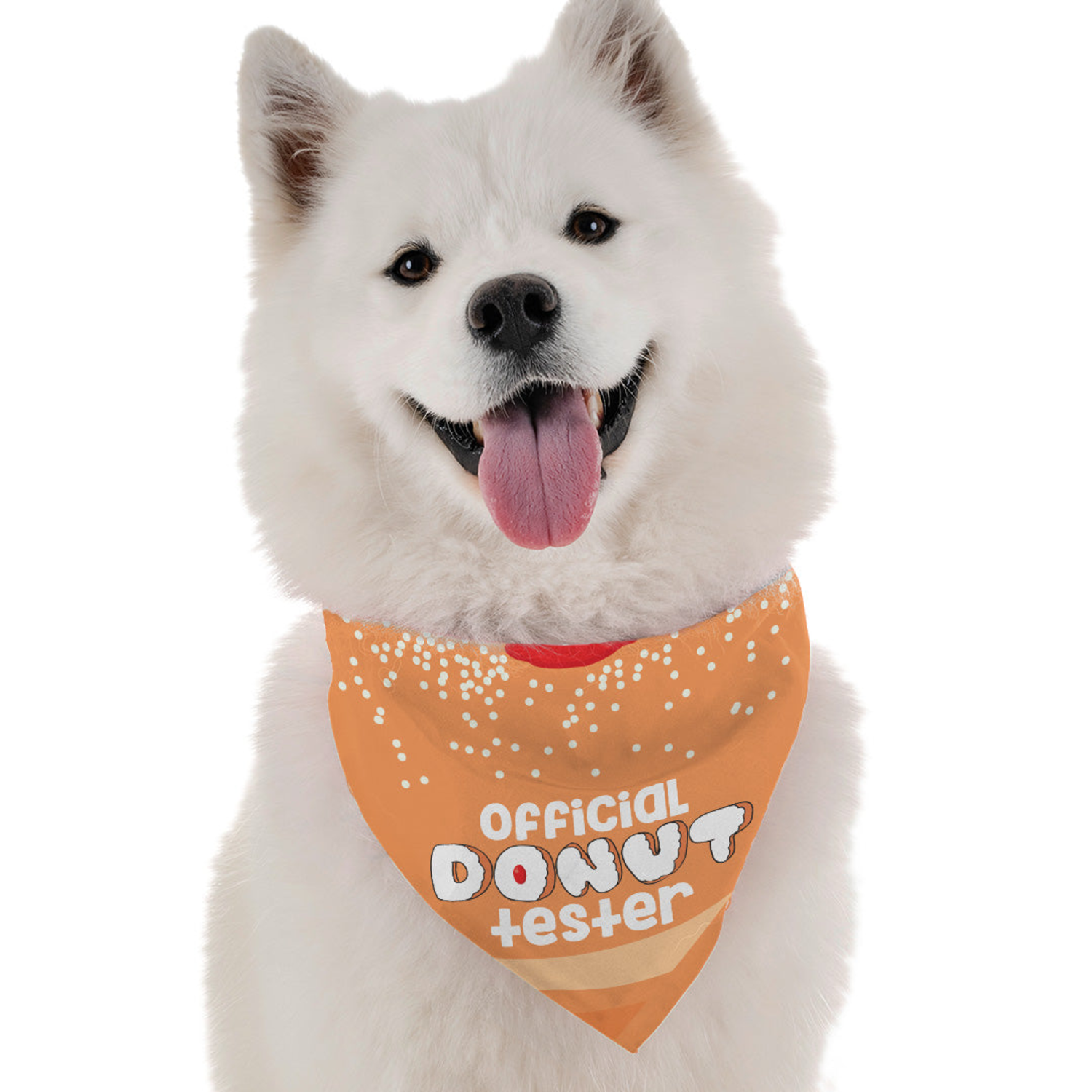 Bandoggies Official Donut Tester Dog Bandanas
