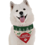 Bandoggies Uglier Xmas Sweater Dog Bandanas