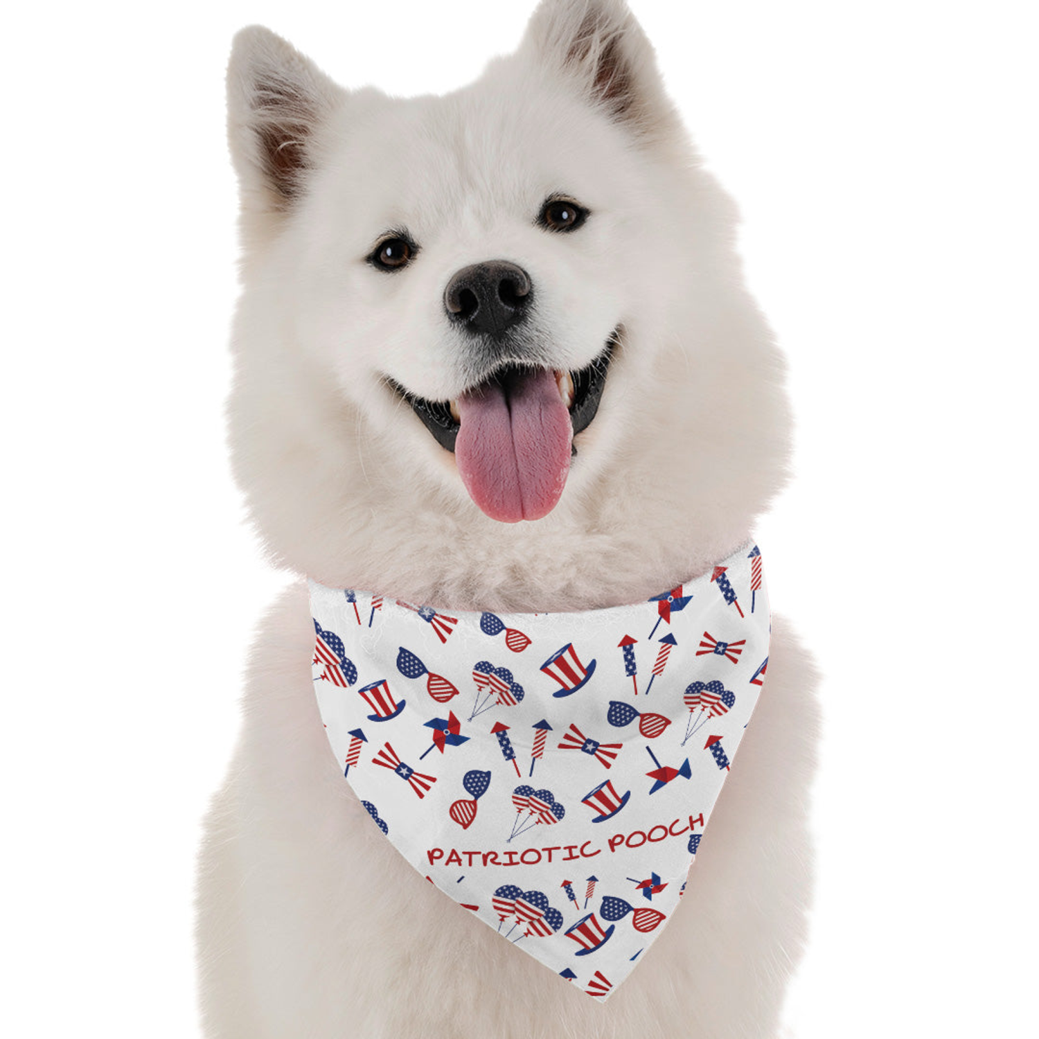 Bandoggies Patriotic Pooch Dog Bandanas