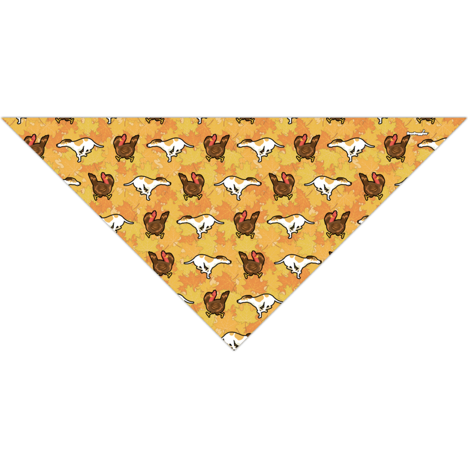 Bandoggies Gobble Gobble Dog Bandanas