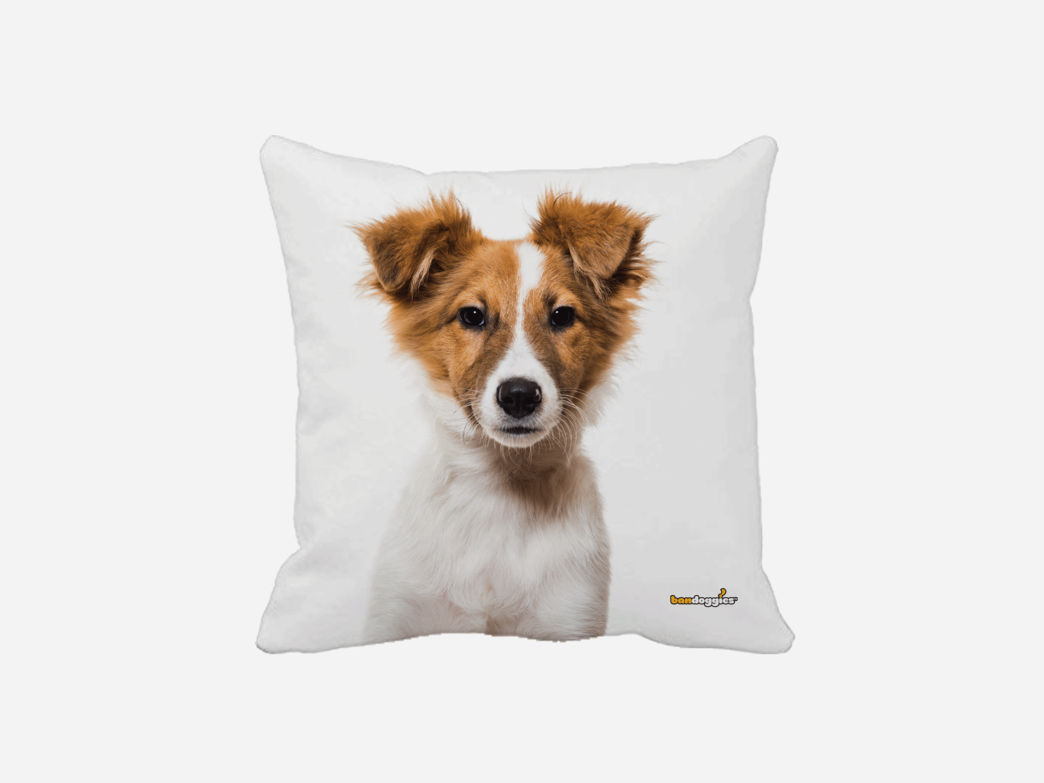 Bandoggies Australian Shepard Puppy Throw Pillow Dog Bandanas