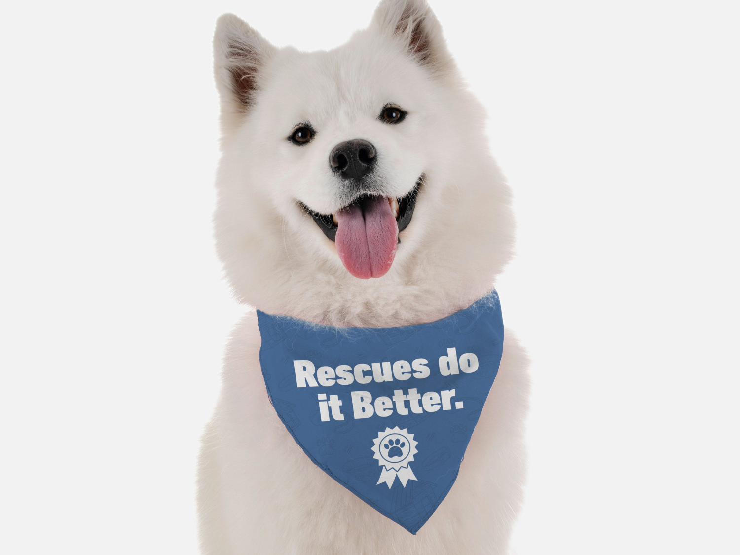 Bandoggies Rescues Do it Better Dog Bandanas