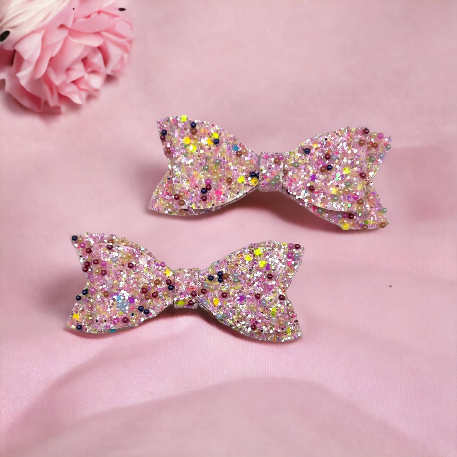 Bark Fifth Avenue Pearl Caviar Beaded Dog Barrette - Limited Edition Pet Accessories