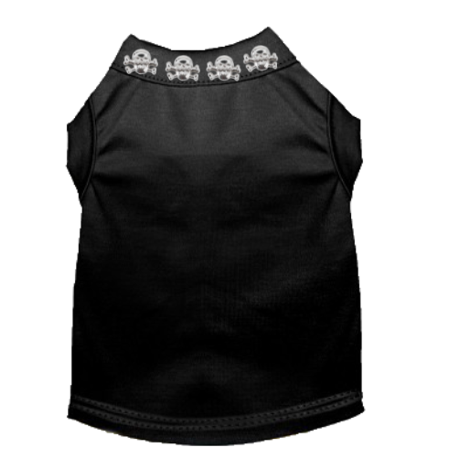 Bark Fifth Avenue Skull Studded Tee Dog Clothes