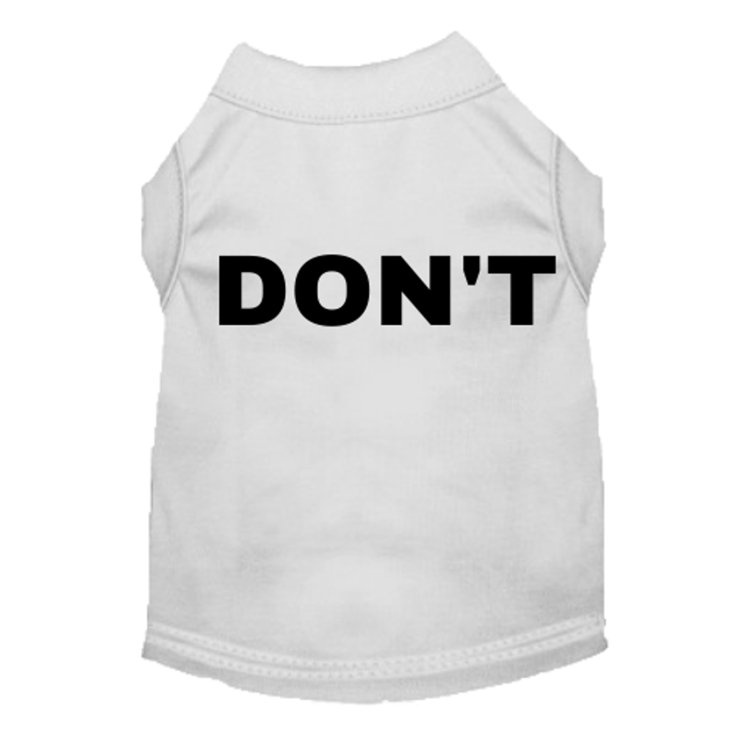 Bark Fifth Avenue DON'T Dog Clothes