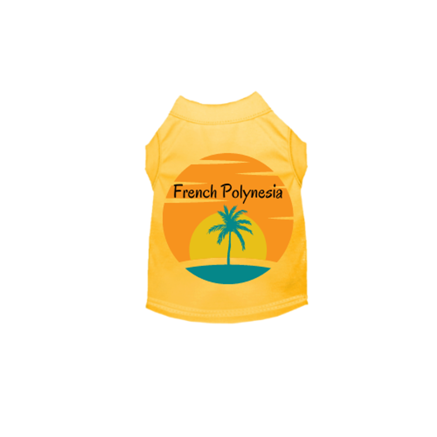 Bark Fifth Avenue French Polynesia- Dog Shirt Dog Clothes