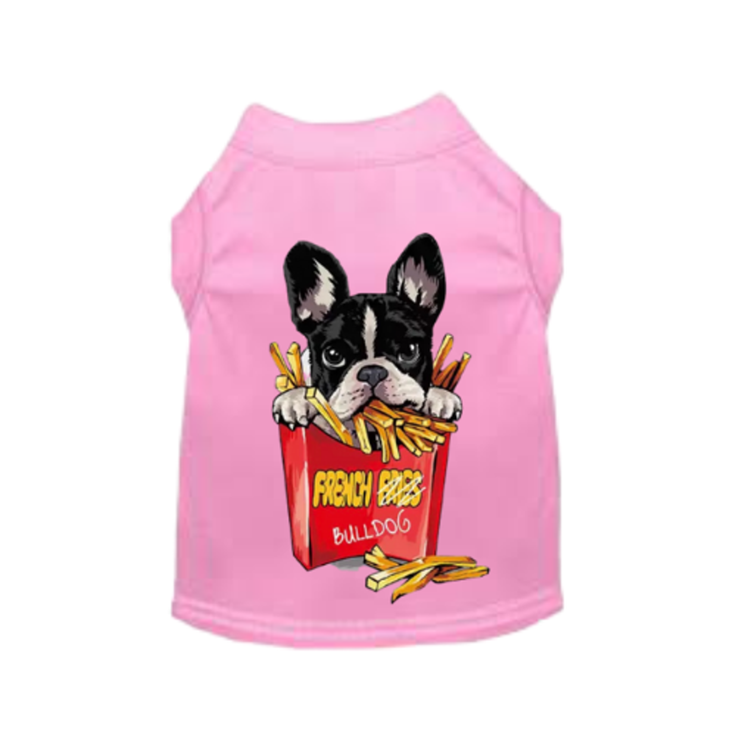 Bark Fifth Avenue Frenchie- Fries Dog Clothes