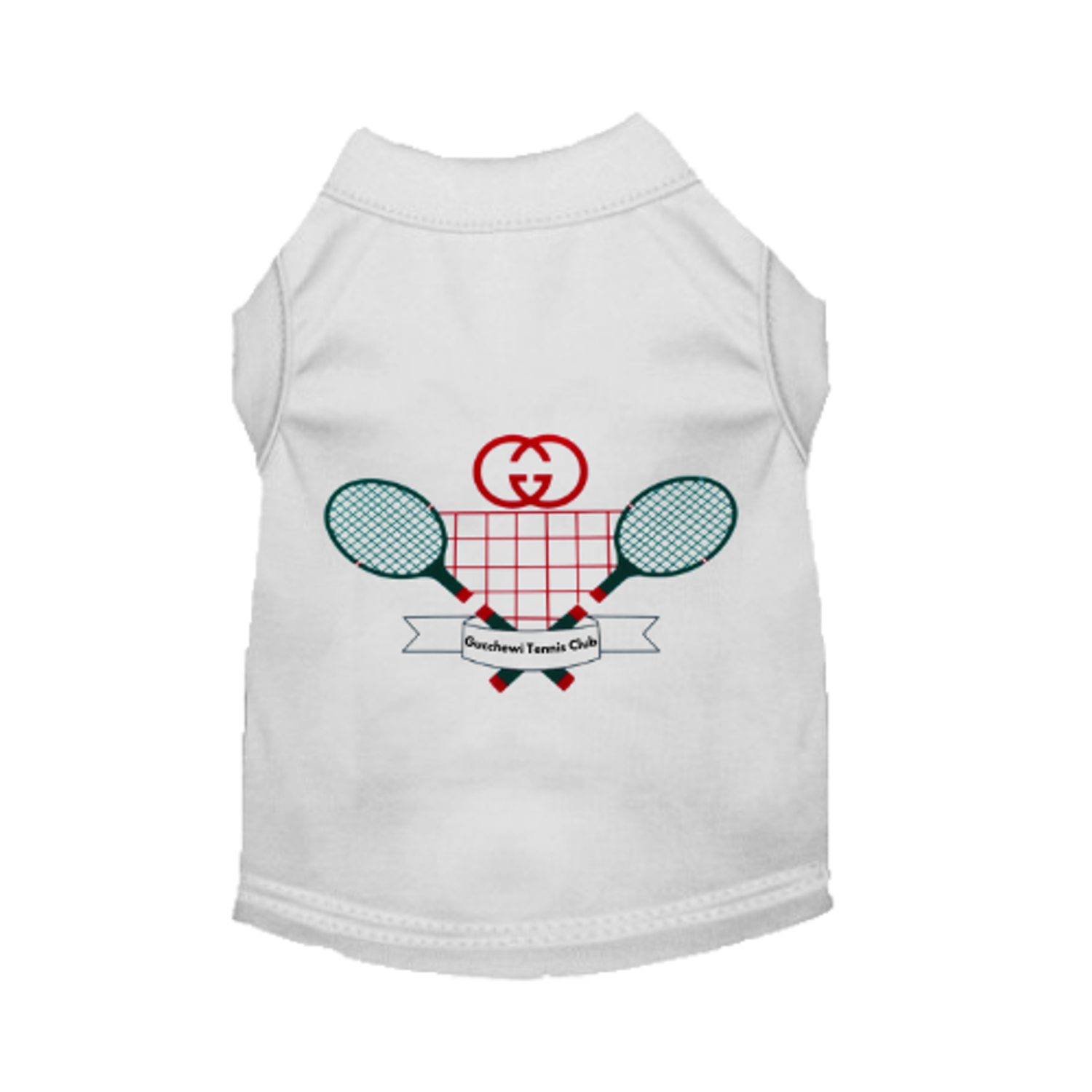 Bark Fifth Avenue Gucchewi Tennis Club Dog Outfit Dog Clothes