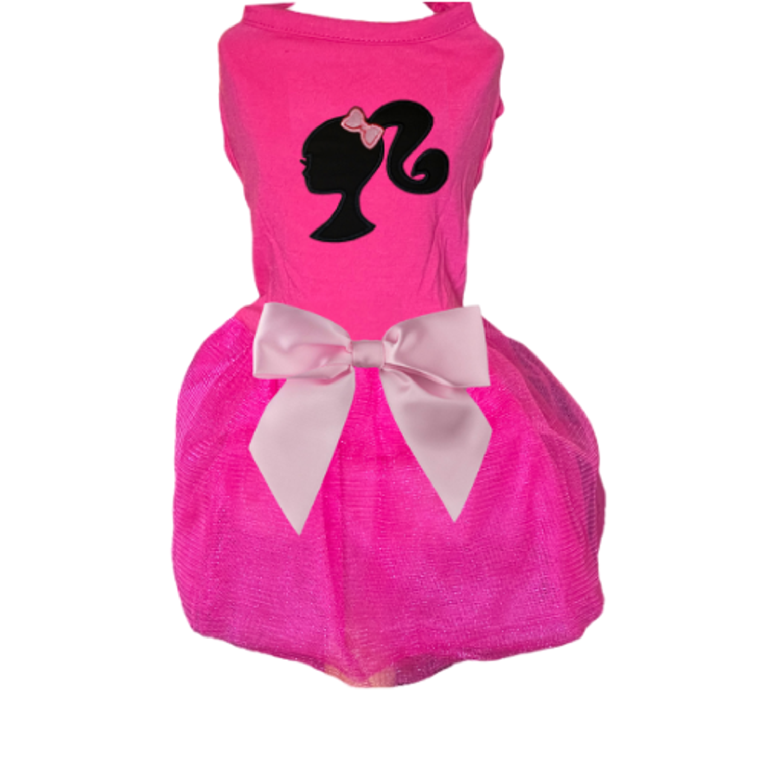 Bark Fifth Avenue Barbie Silhouette Tutu Dog Dress Dog Clothes