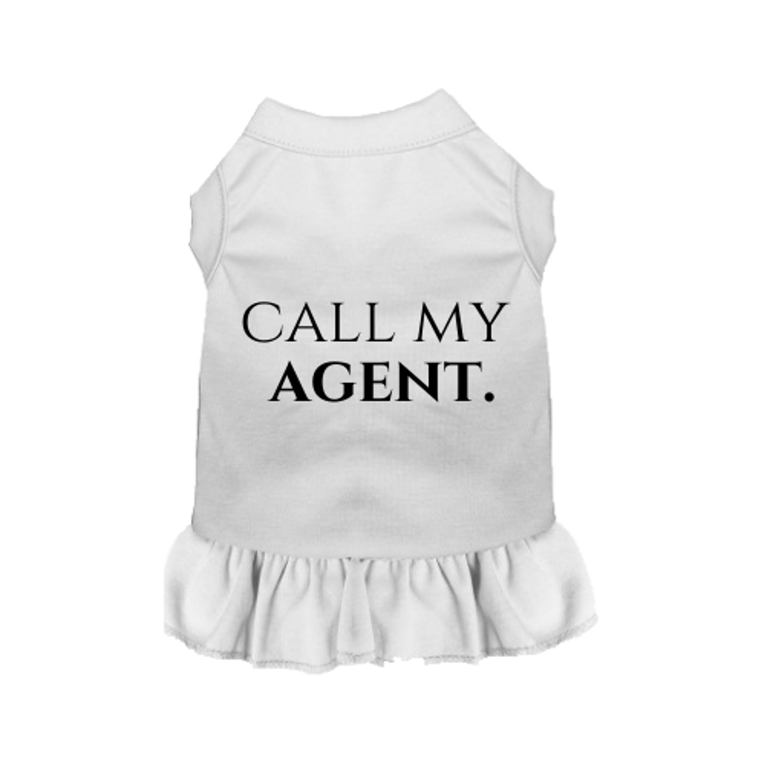 Bark Fifth Avenue Call My Agent Dog Clothes
