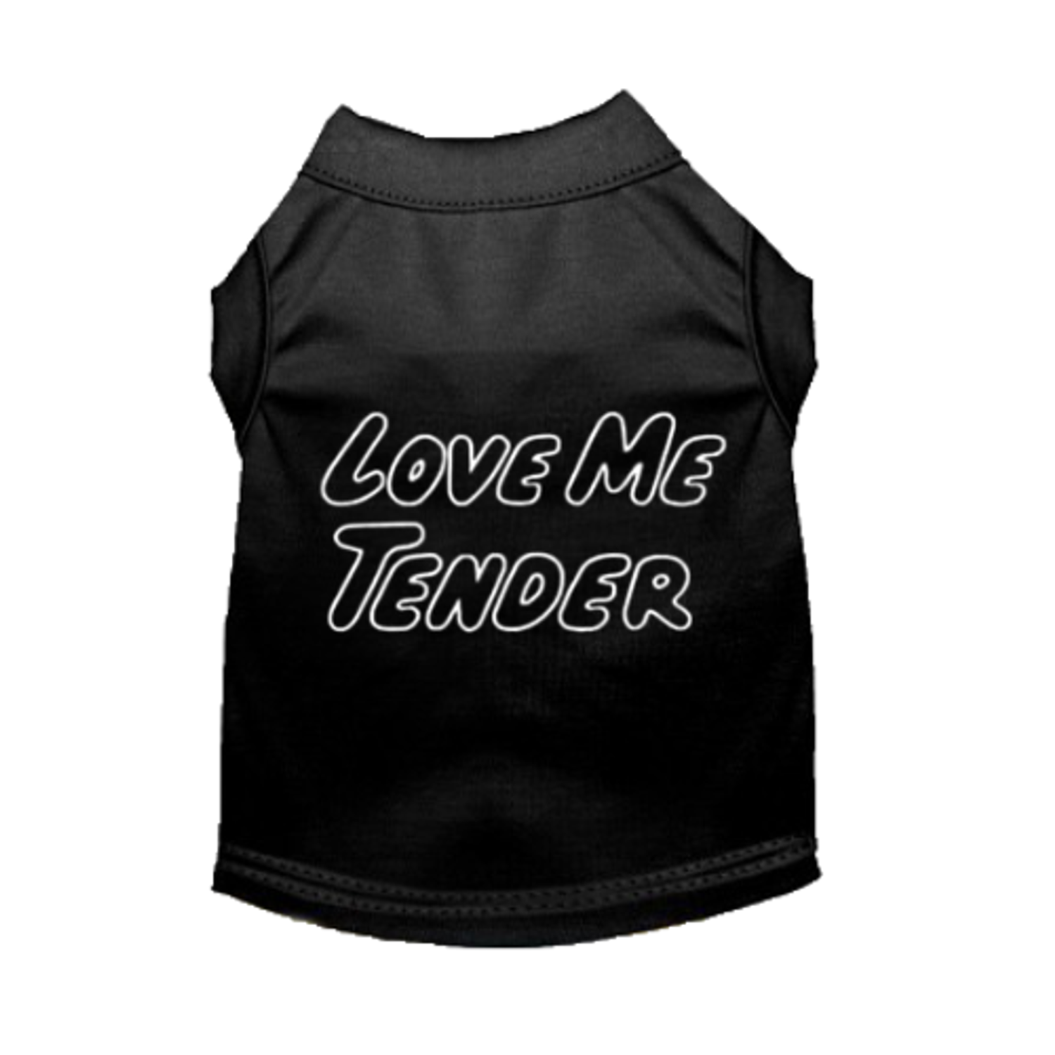 Bark Fifth Avenue Love Me Tender- Dog Shirt Dog Clothes