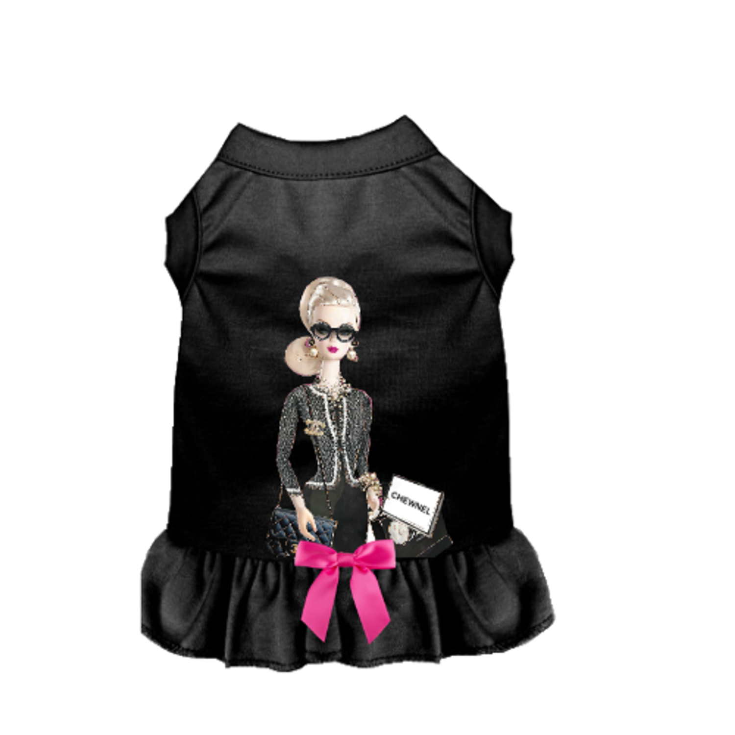 Bark Fifth Avenue Shopping Day with Barbie- Dog Dress Dog Clothes