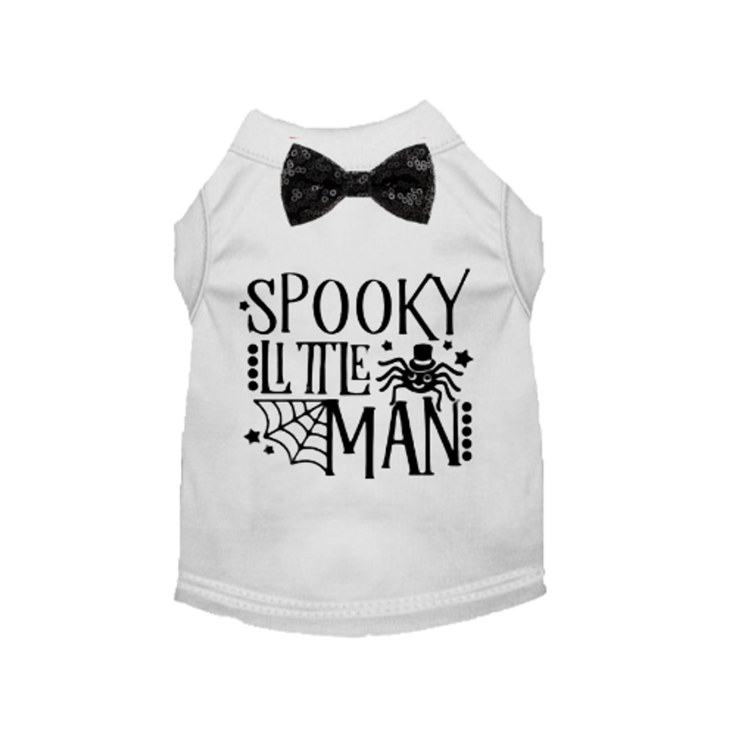 Bark Fifth Avenue Spooky Little Man Dog Shirt Dog Clothes