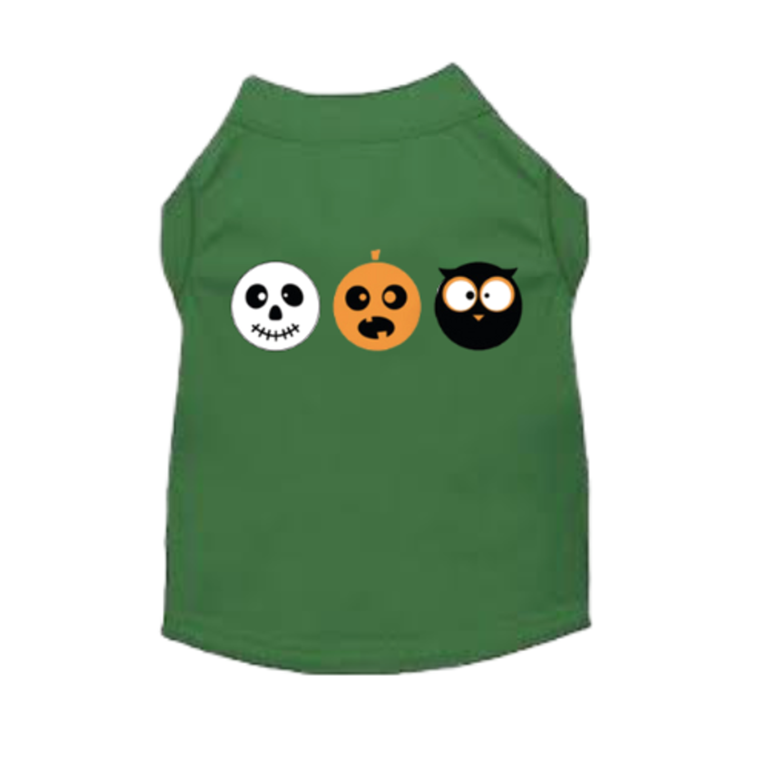 Bark Fifth Avenue Boo Crew Faces Graphic Dog Tee Dog Clothes