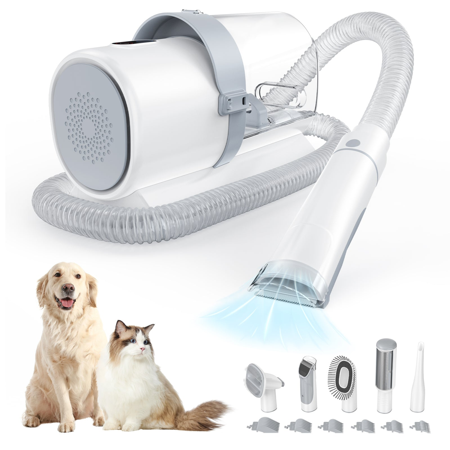 BlakOutlet corp. Professional Pet Grooming Clippers with 2.5L Cup