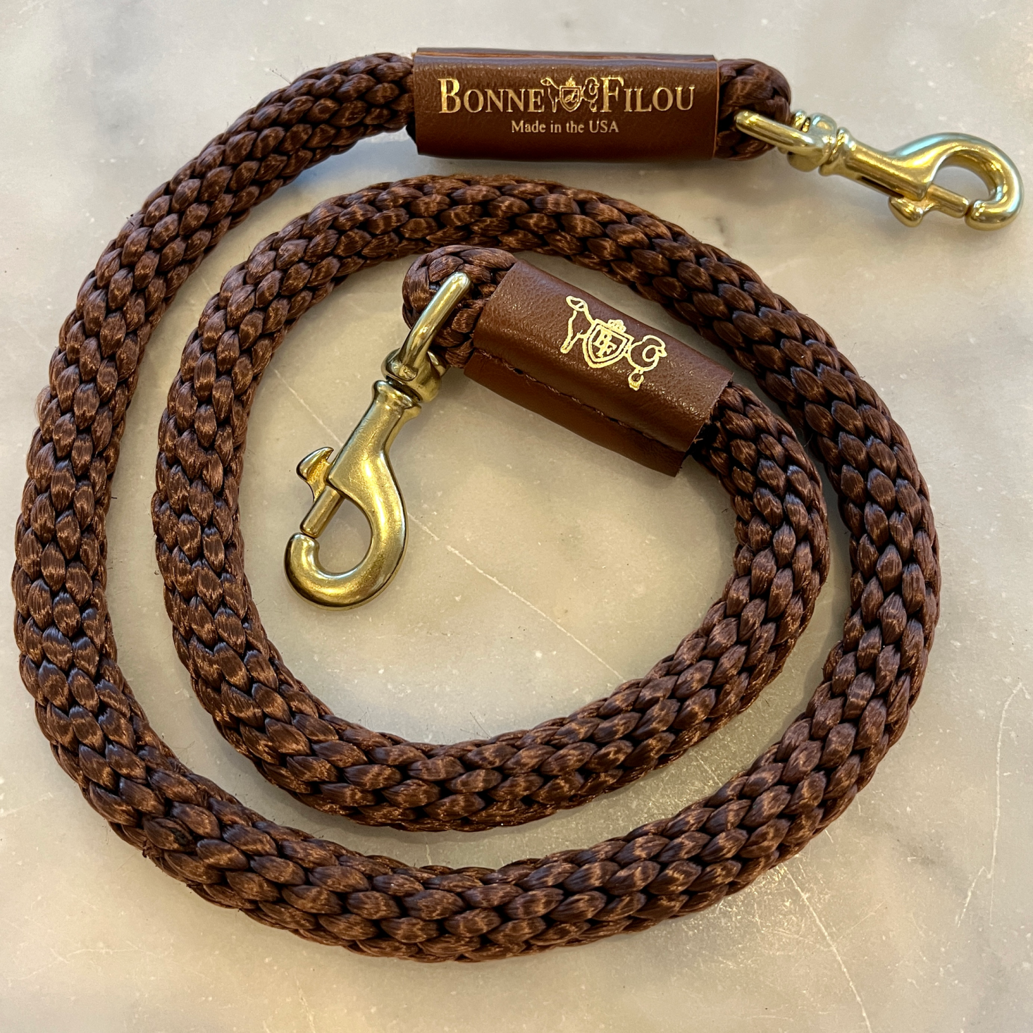 Bonne et Filou Rope Leash Dog Leashes