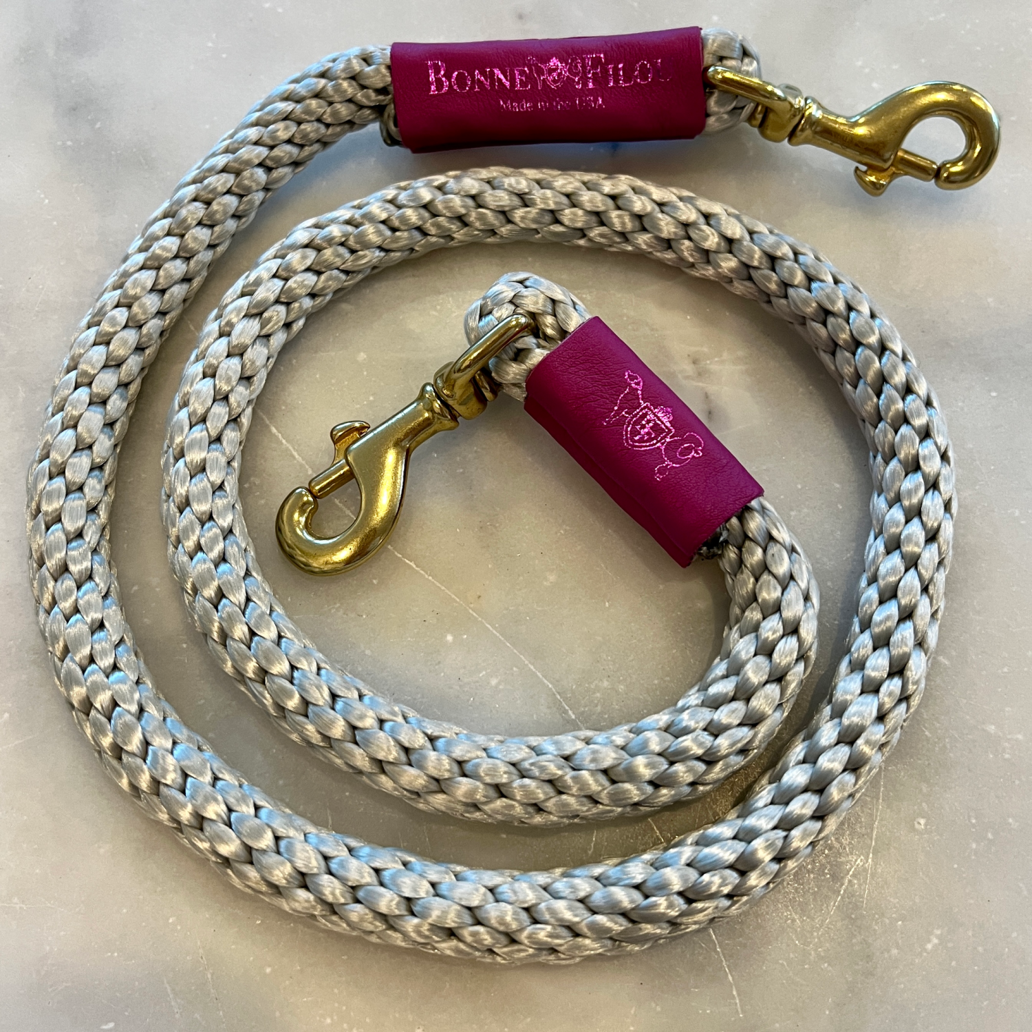 Bonne et Filou Rope Leash Dog Leashes