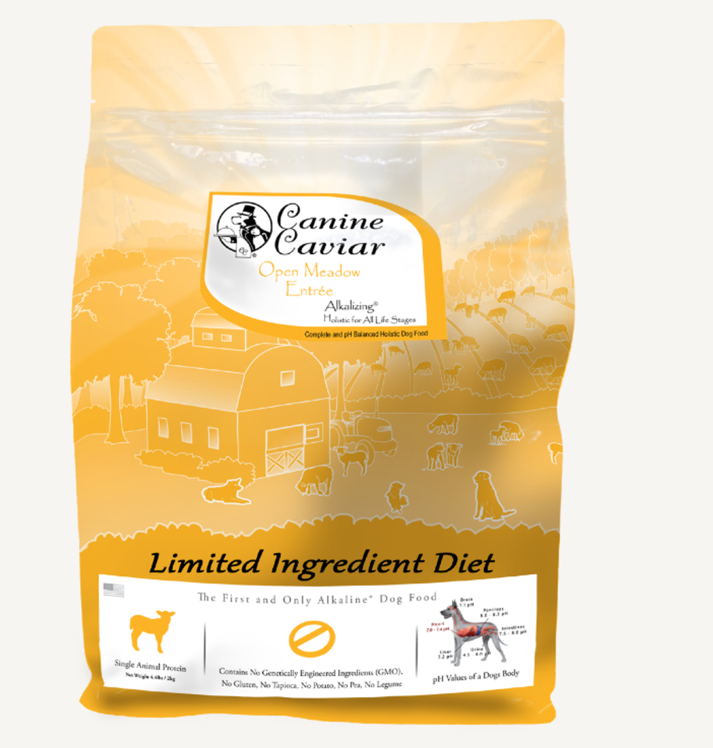 Canine Caviar Open Meadow Limited Ingredient Alkaline Entree All Life Stages Dog Food