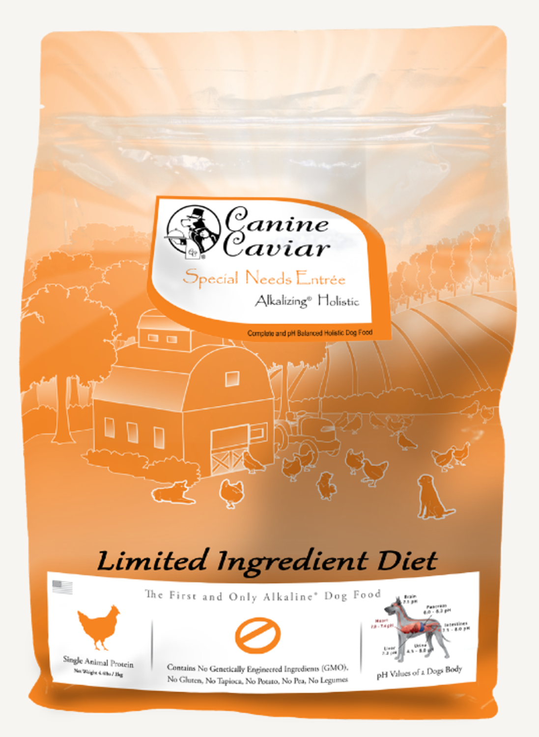 Canine Caviar Special Needs Limited Ingredient Alkaline Entree Dog Food
