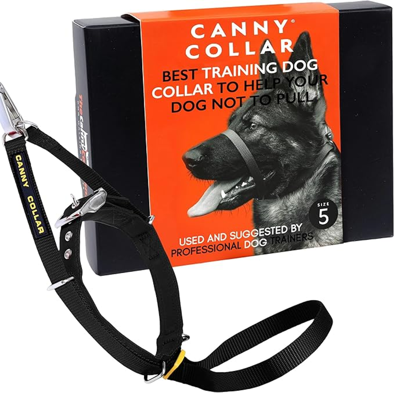 CannyCo America LLC Canny Collar No-Pull Dog Head Collar Gentle & Humane Leash Training Aid Dog Collars