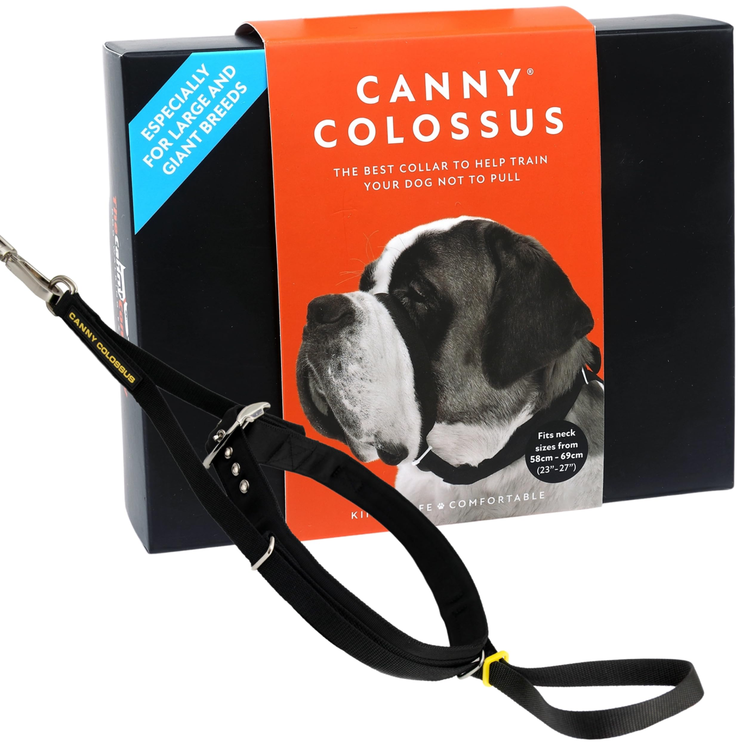 CannyCo America LLC Canny Colossus No-Pull Dog Head Collar Gentle & Humane Leash Training Aid Dog Collars