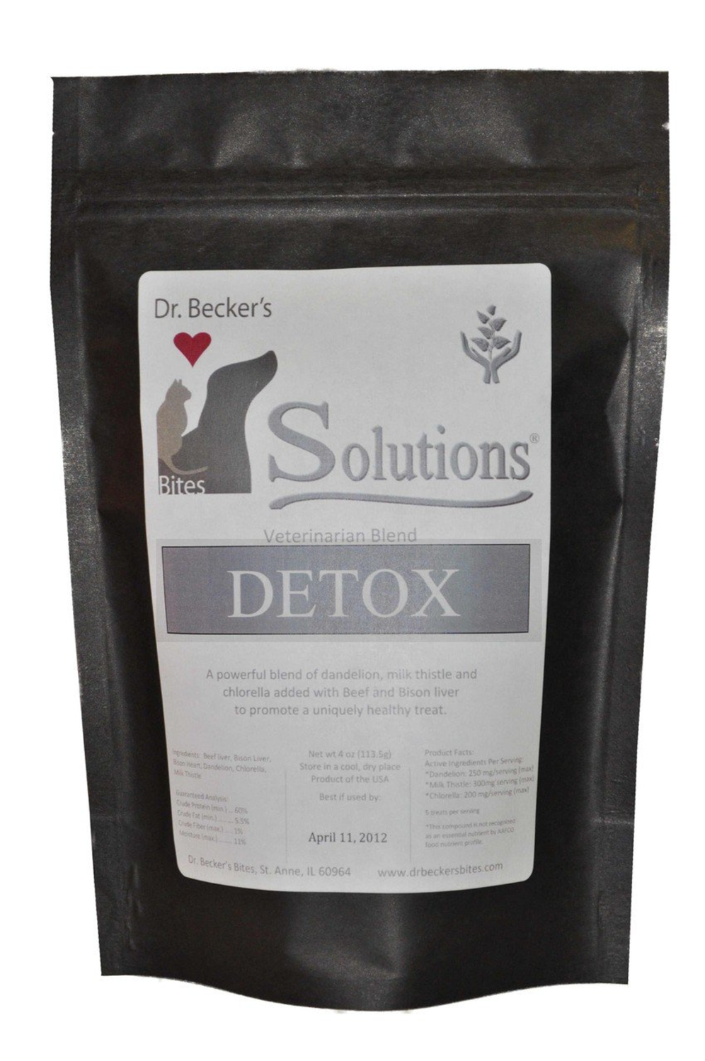 Dr. Becker's Bites DETOX Bites Animal Vitamins & Supplements