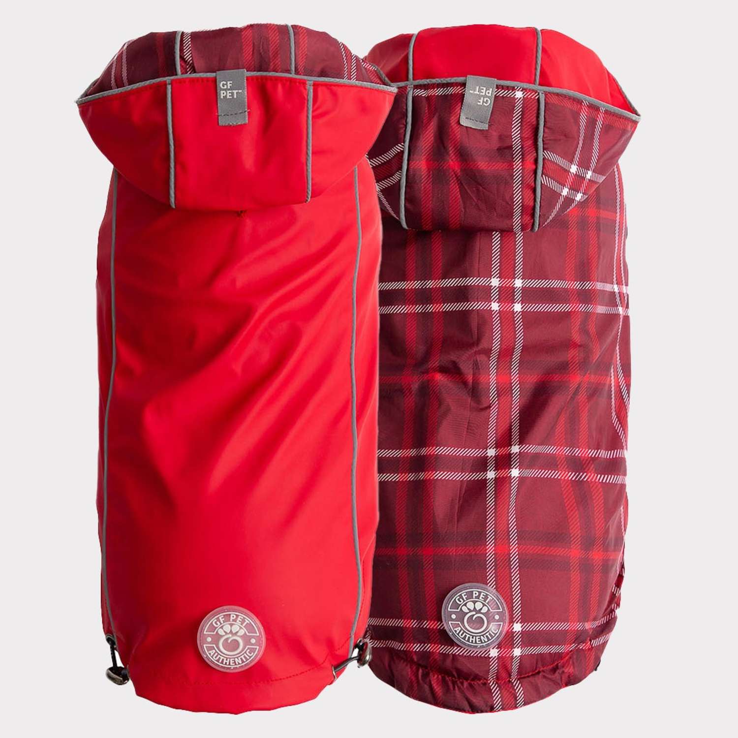 Farm Supply GF Pet Reversible ElastoFit Raincoat Apparel
