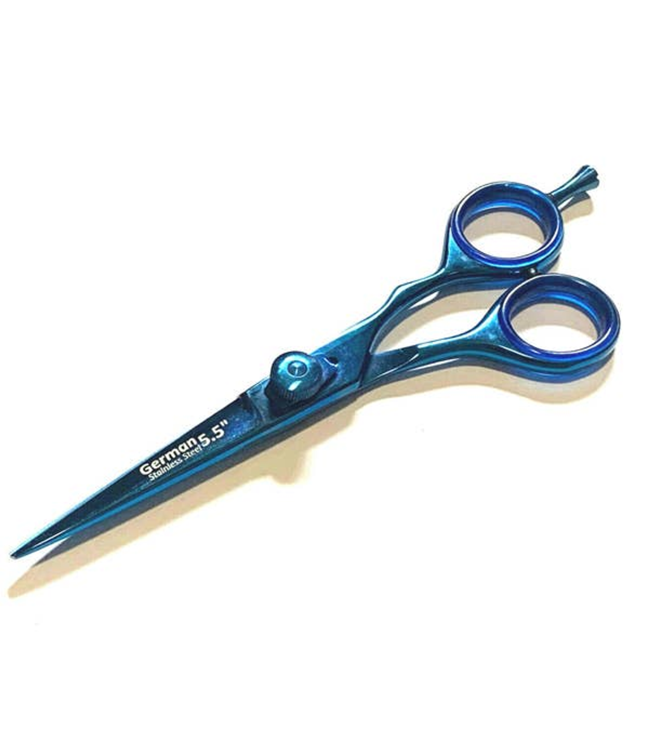 HASHIR PRODUCTS German Stainless Professional Dog Pet Grooming Shears Blue Color Grooming Supplies