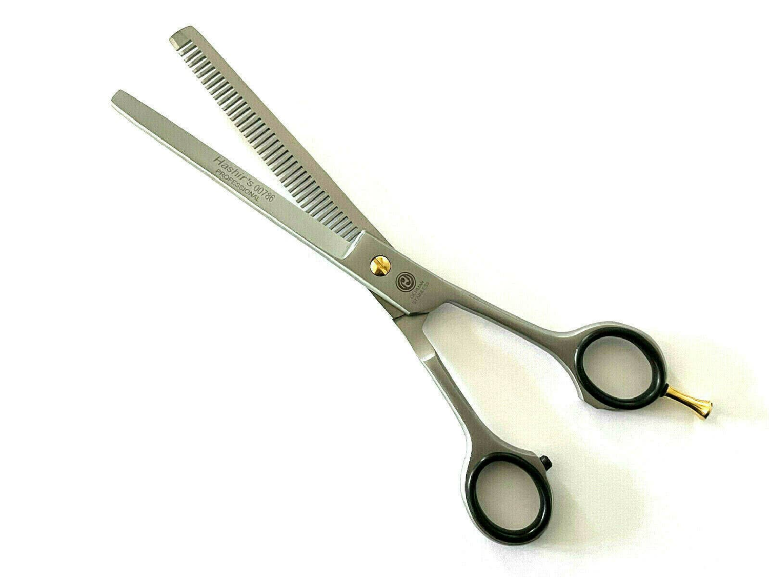 HASHIR PRODUCTS Professional German Dog Cat Pet Single Teeth Hair Trimming Thinning Scissors Shears Hashir's 00786 Grooming Supplies