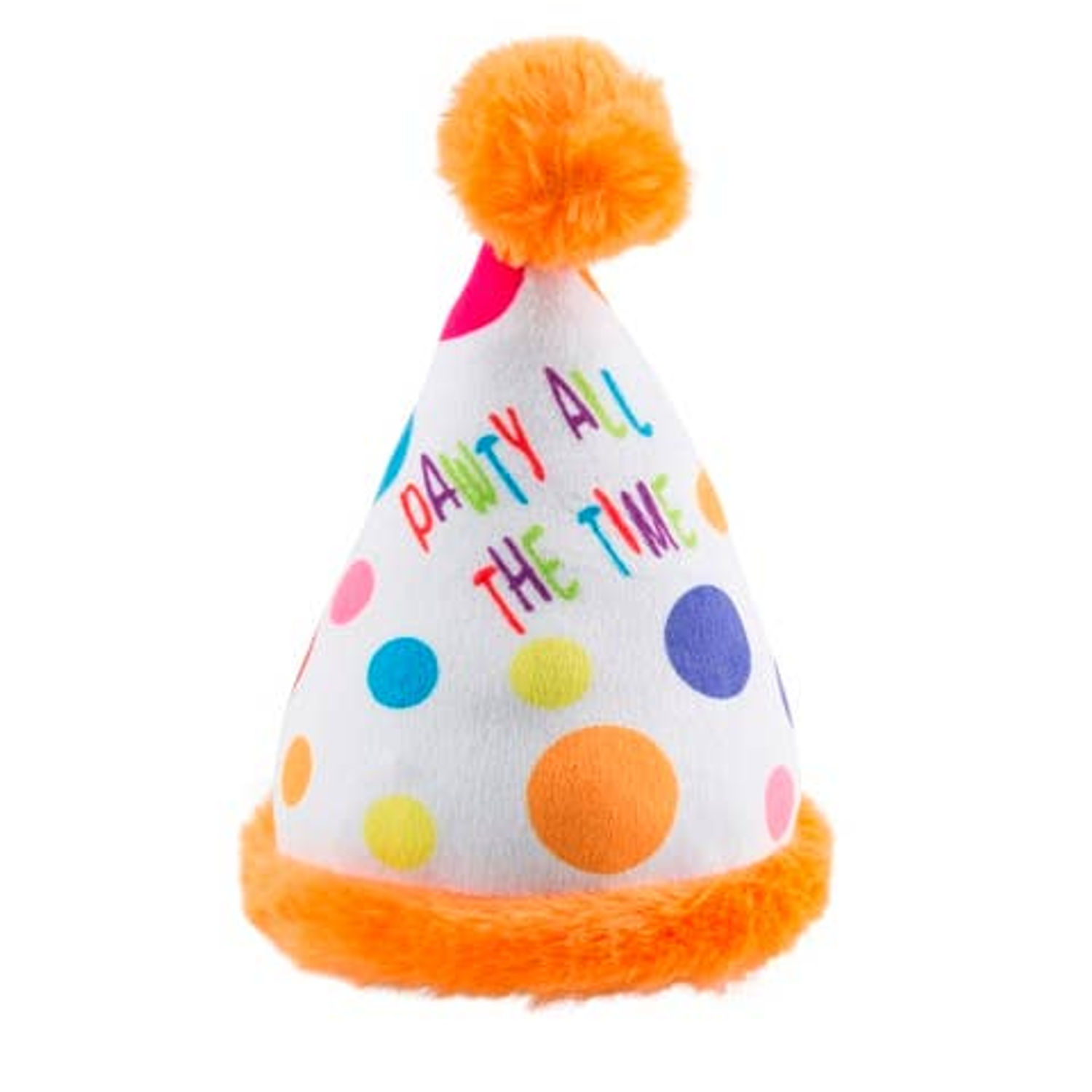 Haute Diggity Dog LLC Happy Birthday Pawty Hat Dog Toy Dog Toys