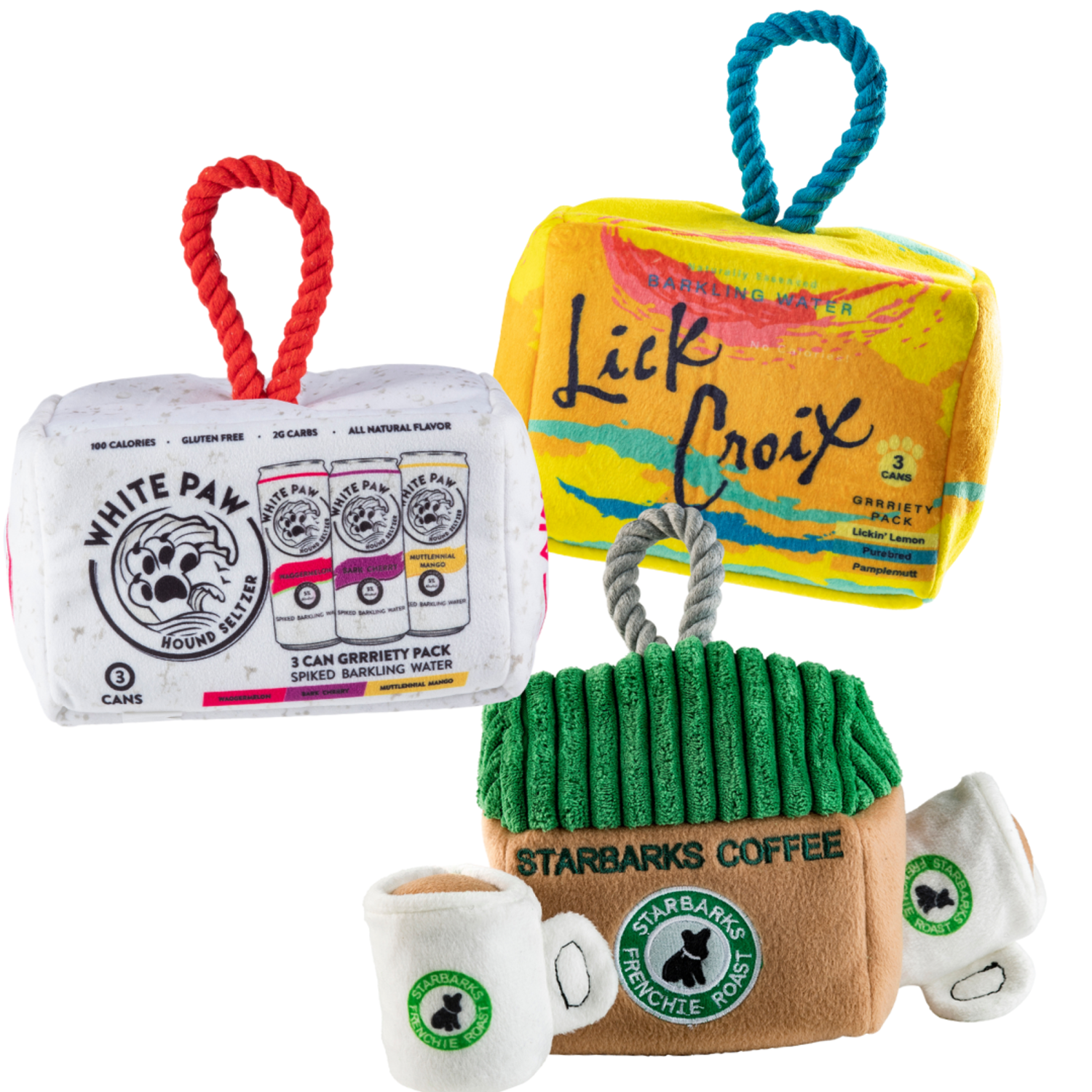 Haute Diggity Dog LLC Interactive Toy Sampler Bundle Dog Toys Dog Toys
