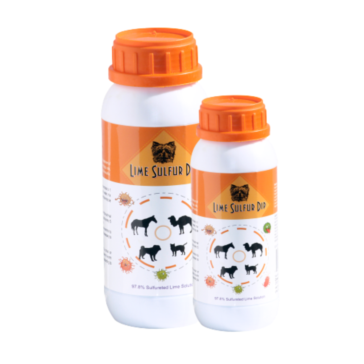 Healthy Paw Life Lime Sulfur Dip - Pet and Veterinary Solution for Dermatitis