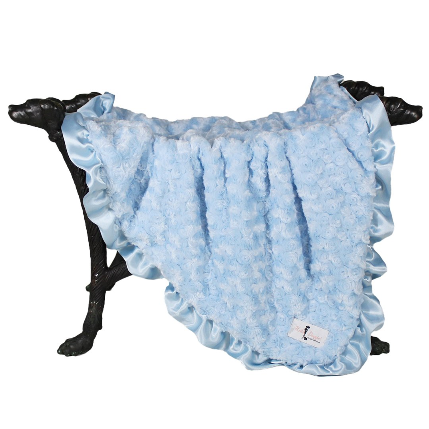 Hello Doggie Inc. Ruffle Baby Dog Blanket Blankets
