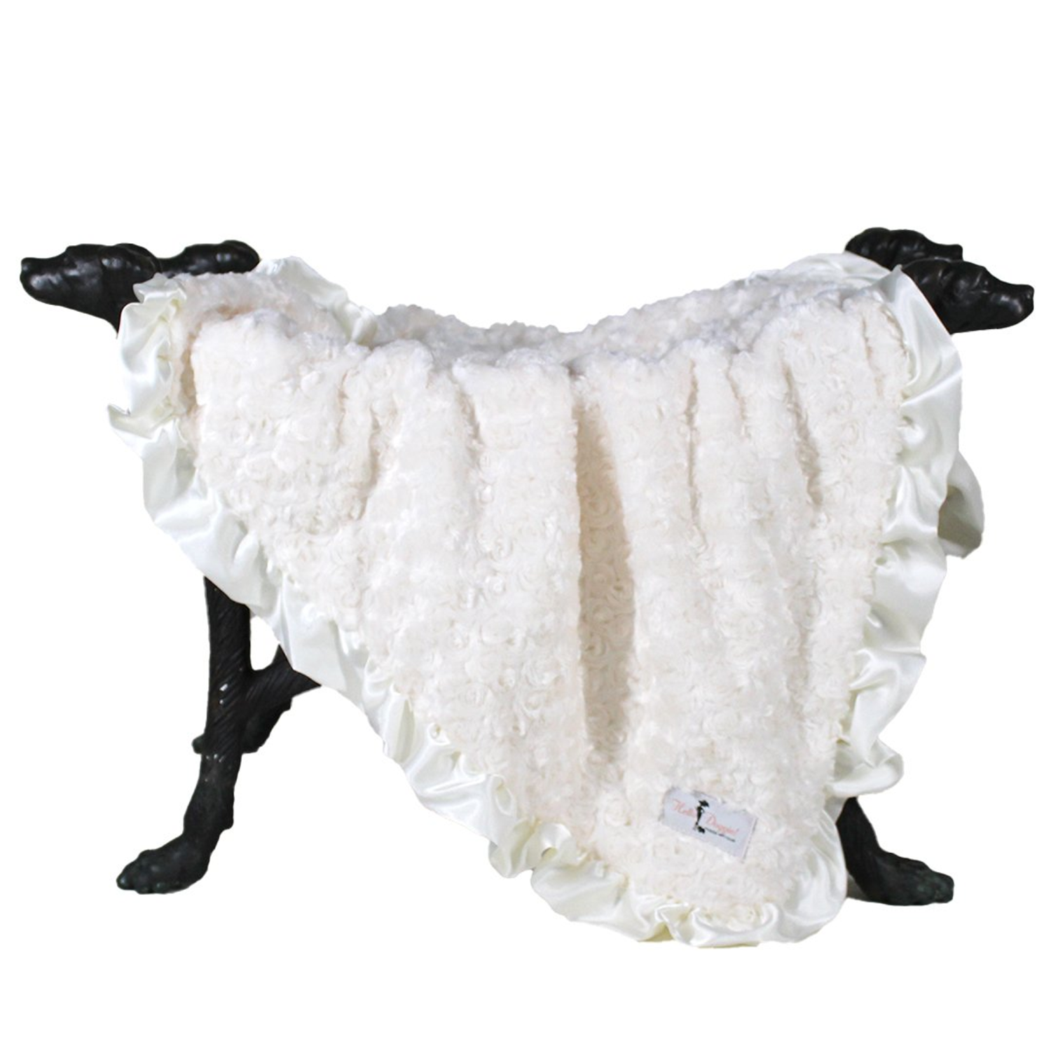 Hello Doggie Inc. Ruffle Baby Dog Blanket Blankets