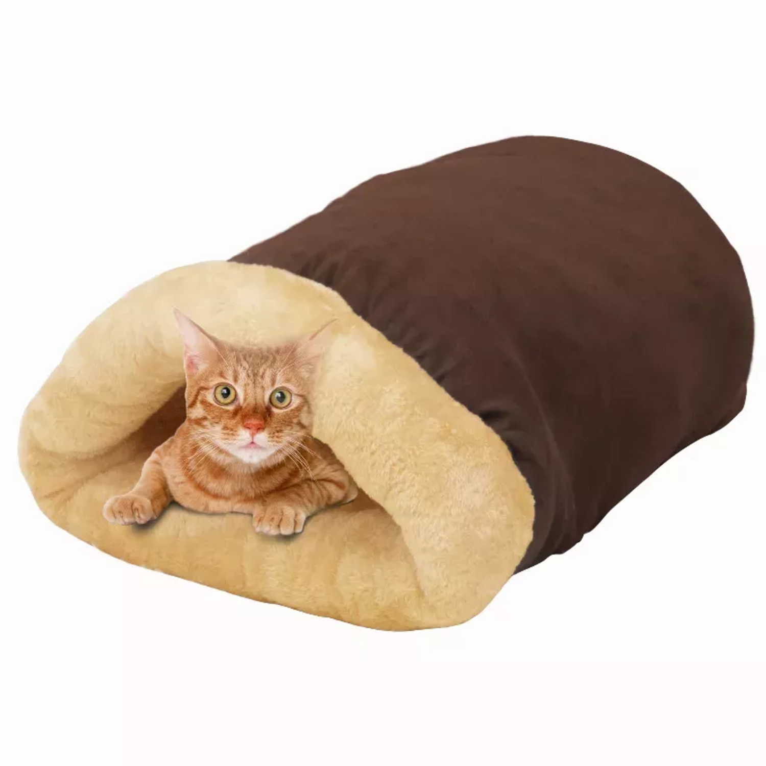 JESPET Inc GOOPAWS 4 in 1 Self Warming Burrow Cat Bed