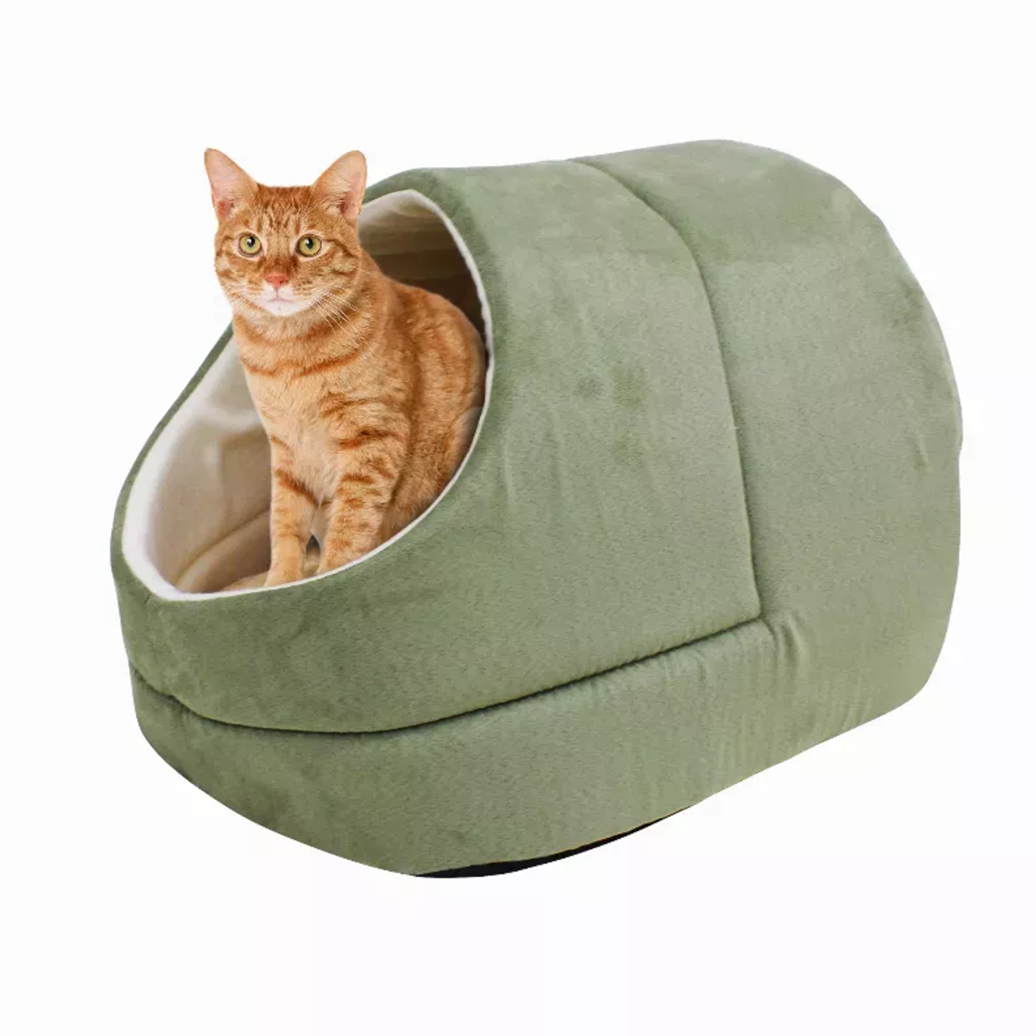 JESPET Inc GOOPAWS Cat Cave for Cat and Warming Burrow Cat Bed