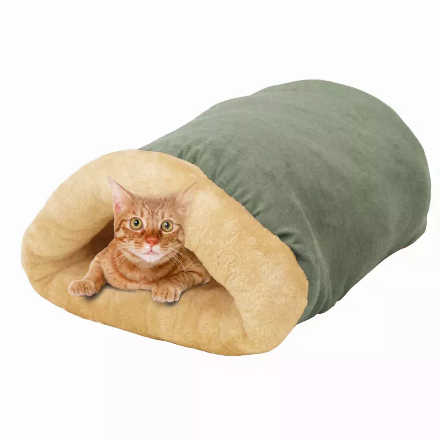 JESPET Inc GOOPAWS 4 in 1 Self Warming Burrow Cat Bed