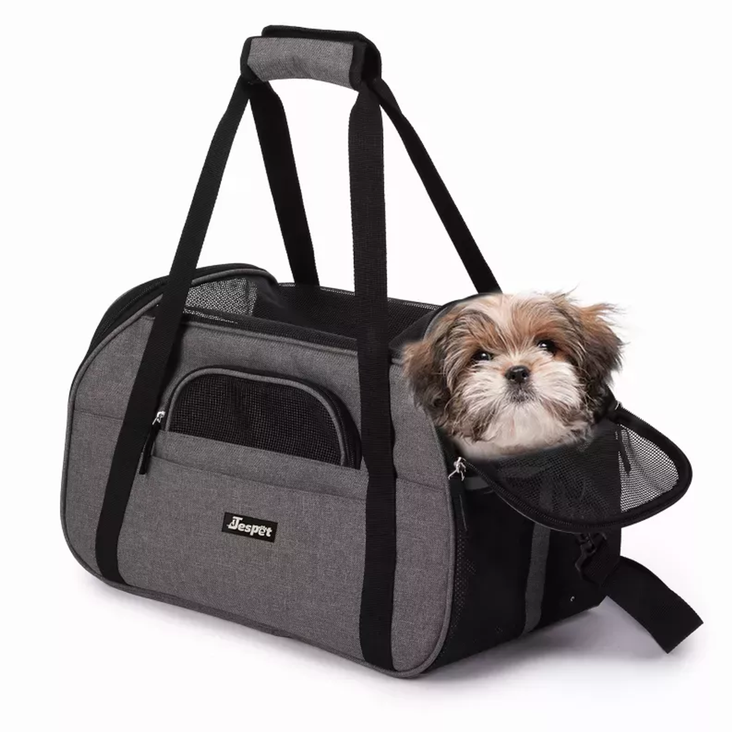 JESPET Inc JESPET Soft-Sided Kennel Pet Carrier for Small Dogs