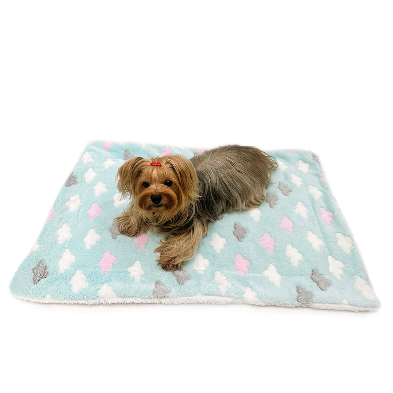 Klippo Pet Inc Ultra Plush Fluffy Clouds Blanket Dog Clothes
