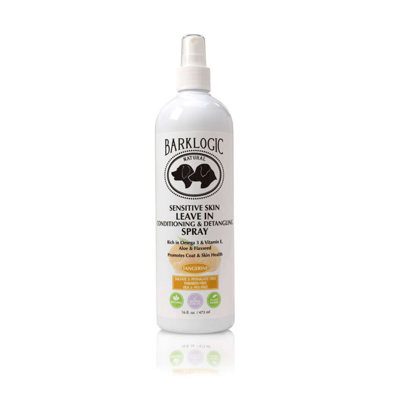 Logic Products BarkLogic Sensitive Skin Leave In Conditioning & Detangling Spray Pet Conditioner