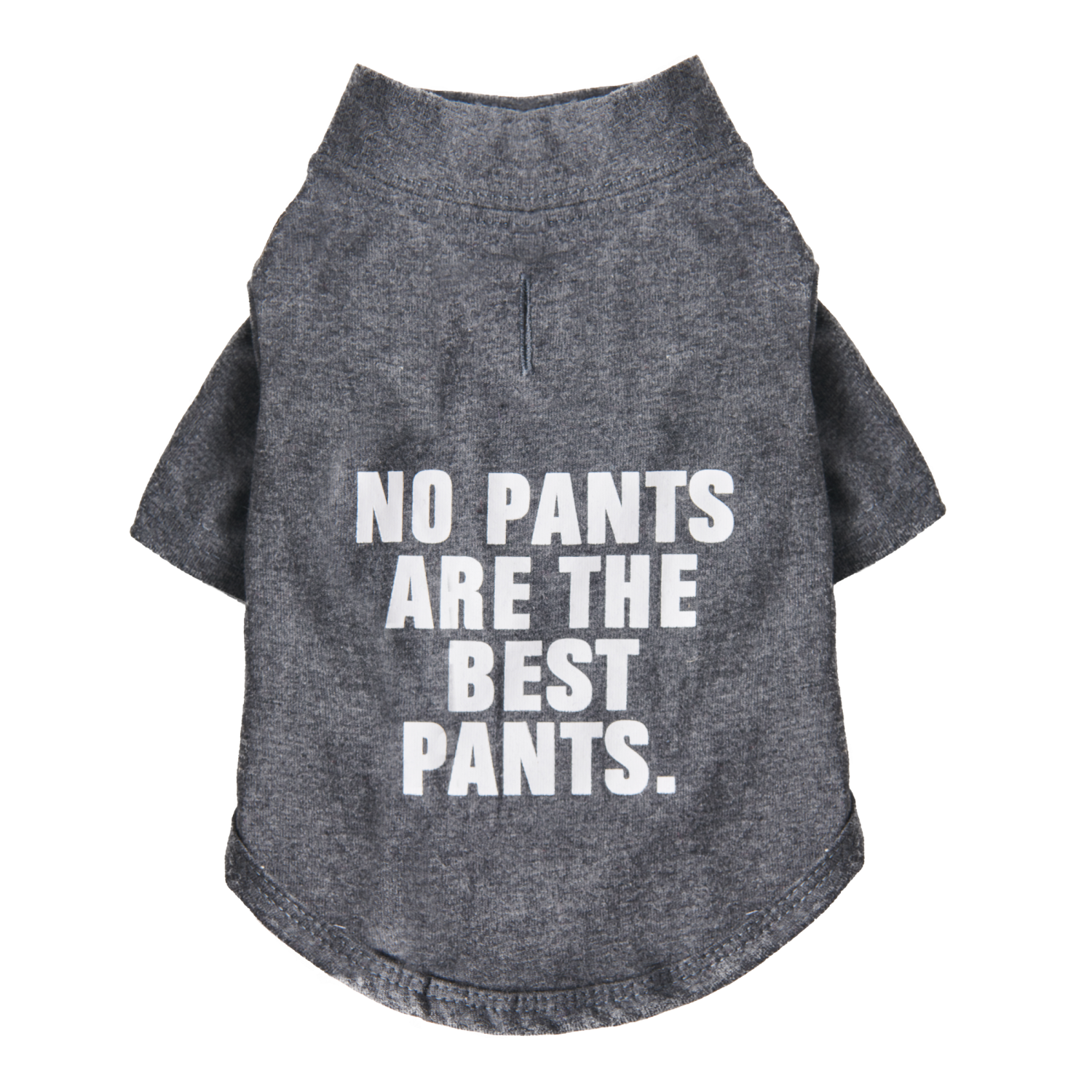Louis Barx The Essential T-Shirt - No Pants Are The Best Pants Dog Clothes