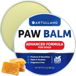 Onlihub Inc Dog Paw Balm Lick Safe Snout Soother Moisturizies Soothes & Nourishes Irritated Paw Pads and Dry Nose Protects from Cracks & Wounds Dog Feet Balm Vitamins & Supplements
