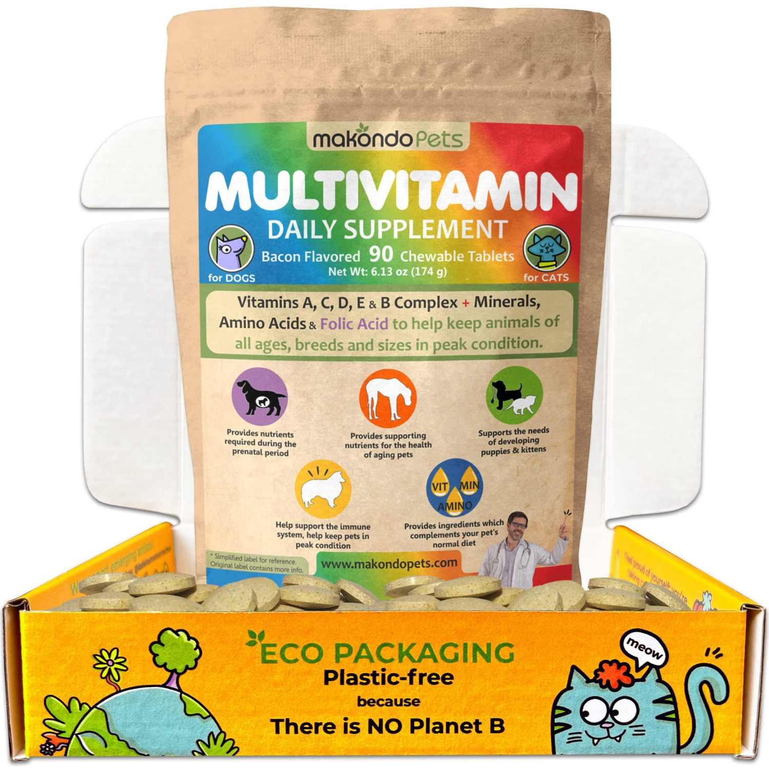Onlihub Inc Prenatal Dog Vitamins Vitamins & Supplements