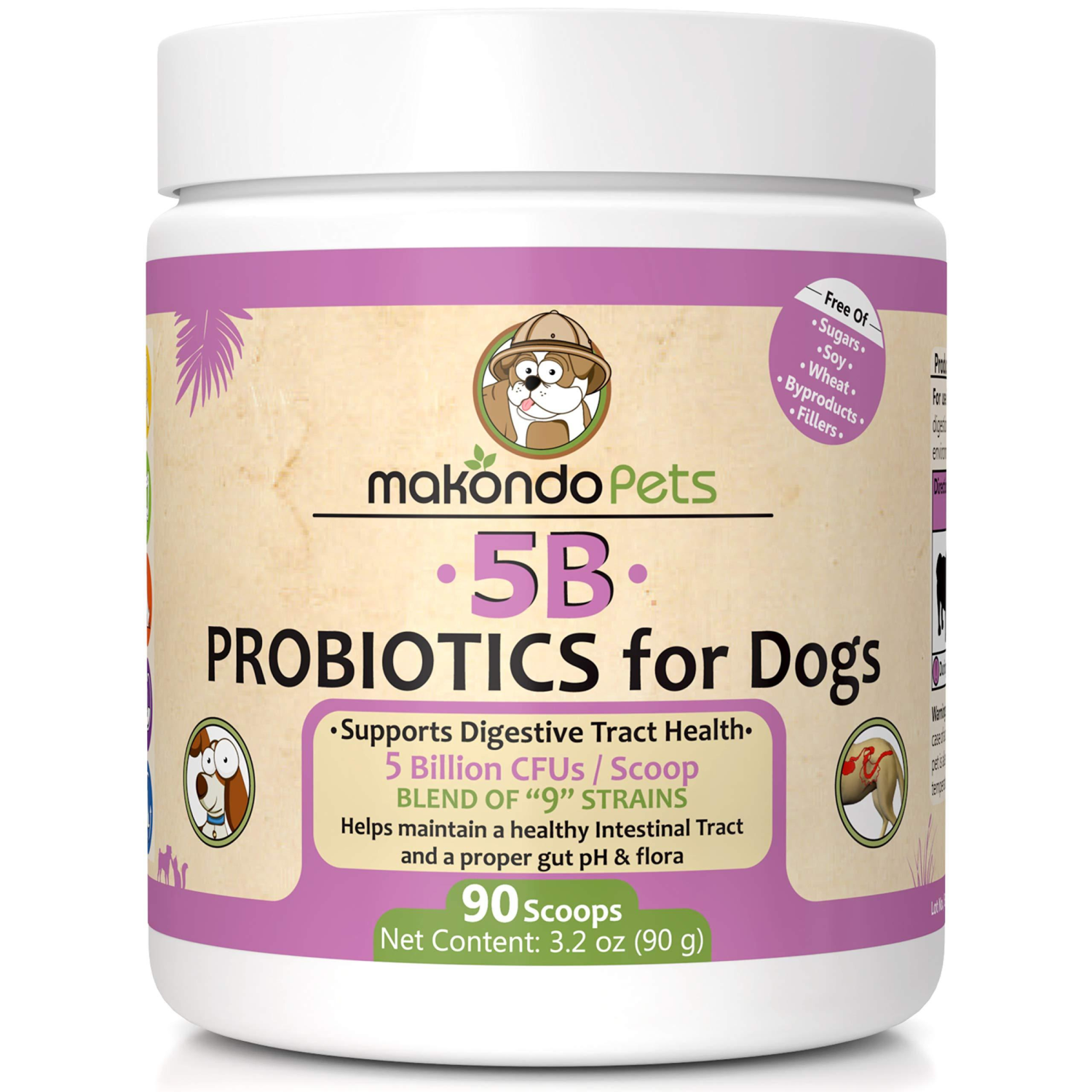 Onlihub Inc Probiotics for Dogs & Puppies Vitamins & Supplements